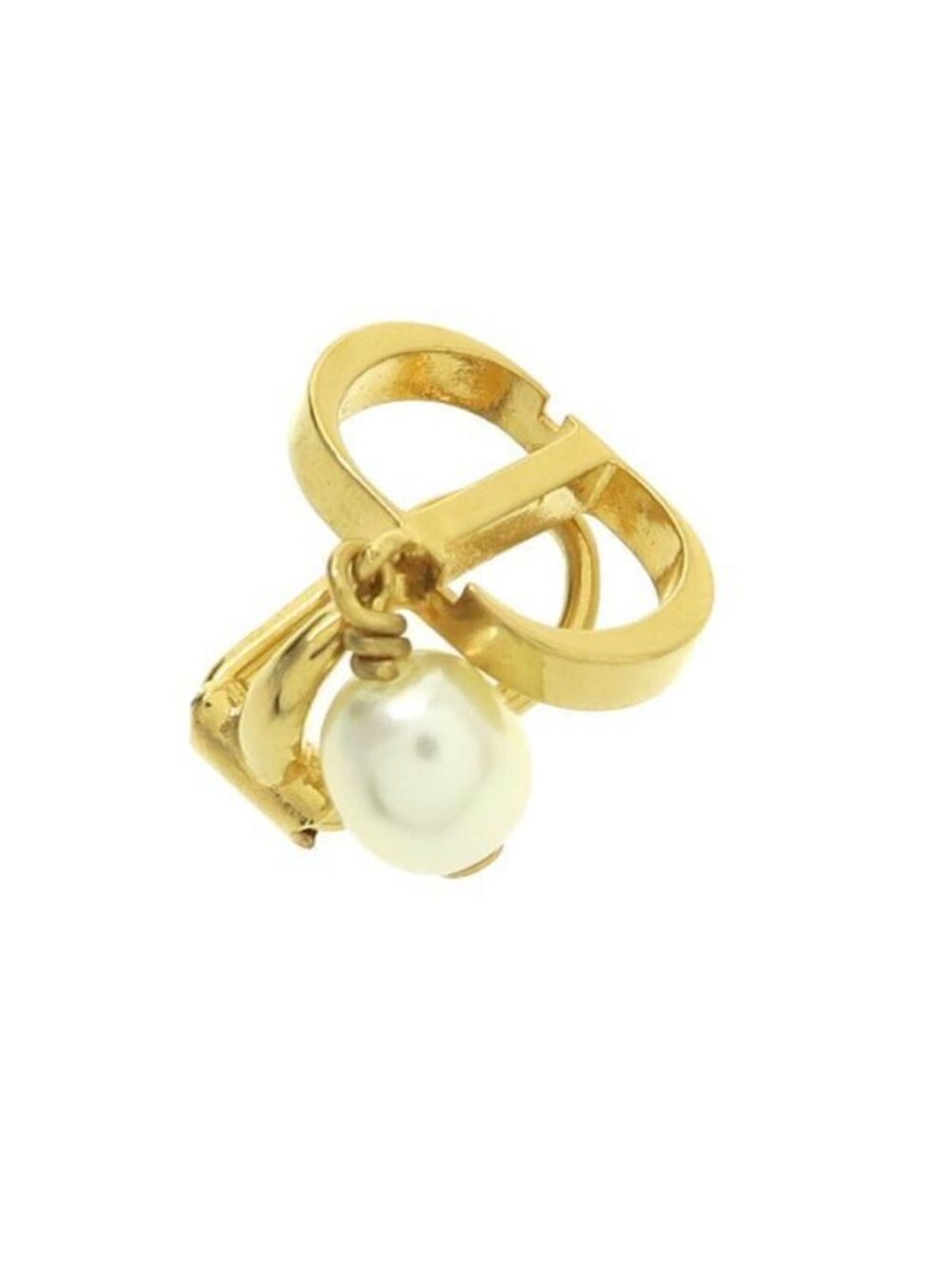 Dior Petit CD Clip Earrings - Picture 4 of 9